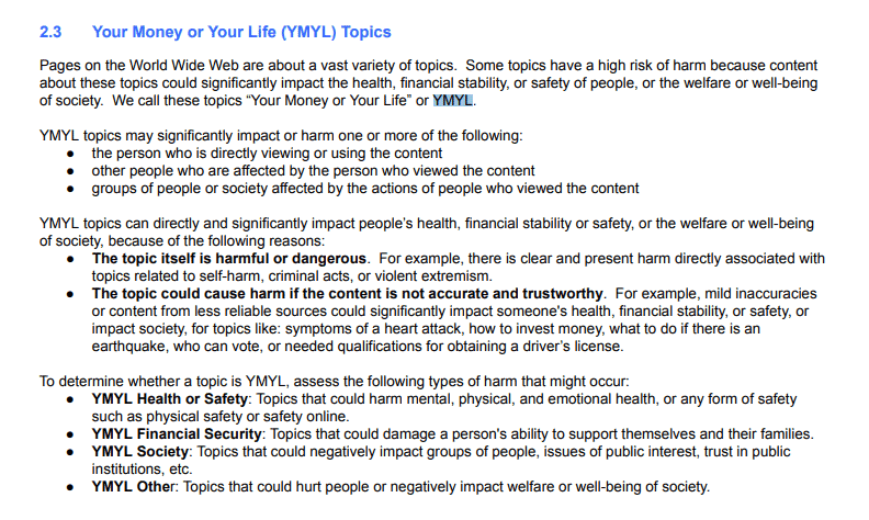 General Guidelines_YMYL