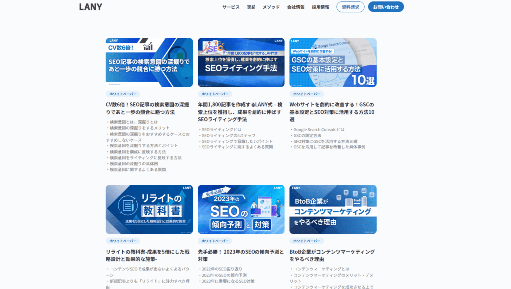 見込み顧客のリード獲得